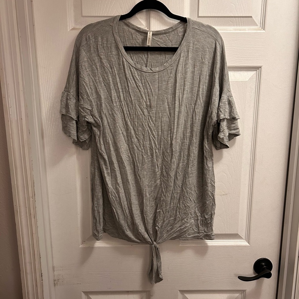 Front Tie Tshirt